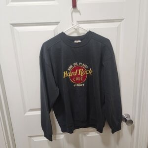 Hard Rock Cafe Sydney Charcoal Crewneck Sweater